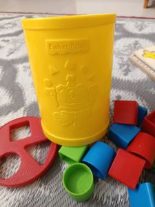 Fisher Price_ Shape Sorter Toy  original, Book FRE