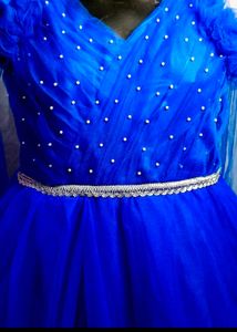 Royal Blue Evening Gown
