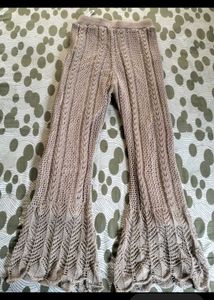 Crocheted Bell Bottom Pants