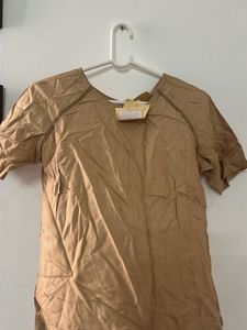 Casual Tan T-Shirt perfect for college and office