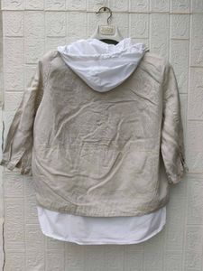 New with tag Korean Lightweight Zip-Up Hooded Jack