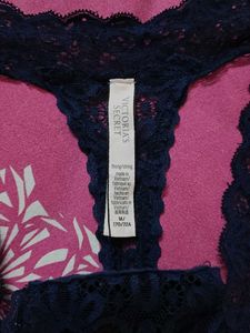 VS Lace Thong - M