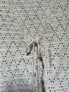 Crocheted Lace Vest