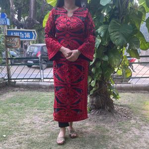 Pakistani Statement Fully Embroidered Kurta