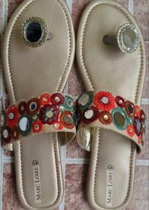 Embellished Flat Sandals from Mark Loire