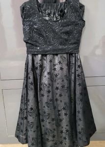 Stylish Black Sequined Lehenga Choli