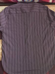 Classic Striped Button-Down Shirt