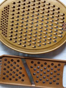 Vegetable Grater N Slicer to Make Chips. Set Of 2.