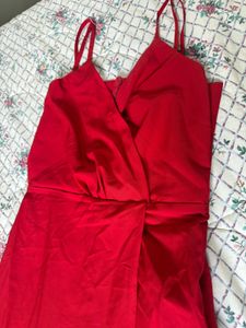 🌹Red Maxi Dress with Slit
