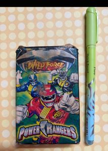 Power Rangers trump Card set