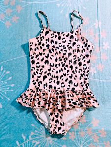 Cute Leopard Print Swimsuit