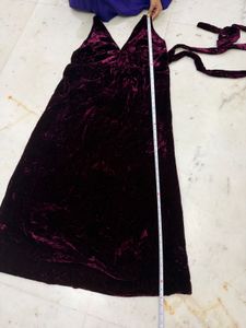 Velvet Maxi Dress