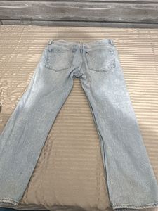 Light Wash Wide Leg Jeans