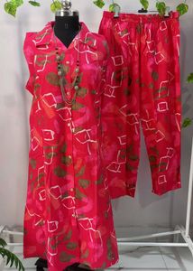 Rose Pink Brand New Plus Size Premium Coord Set