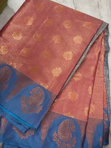 Beautiful Silk Saree with Paisley Border
