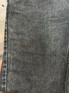 Grey Wash straight Jeans