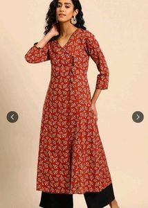 Angharka Printed Kurta