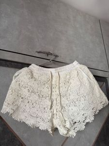 Boho Crochet Lace Shorts