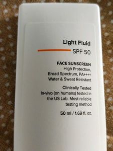 Minimalist Light Fluid SPF 50 Sunscreen