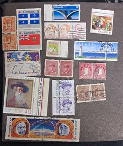 Very Rare attached stamps