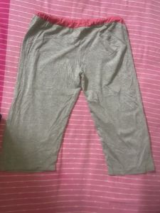 Gray Capri Sweatpants