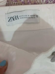 White Cargo Pants