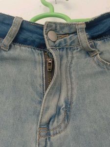 Light Wash Wide Leg Jeans