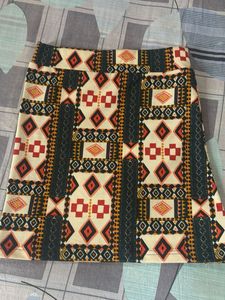 Boho Print Mini Skirt