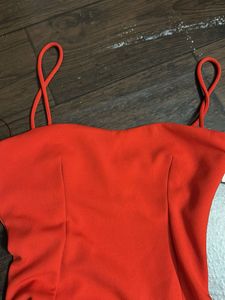 Stunning Red Strappy Maxi Dress