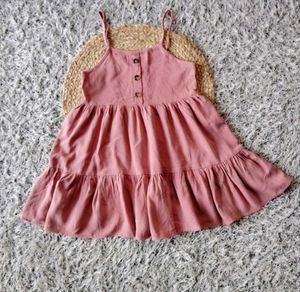 Button-Front Dress