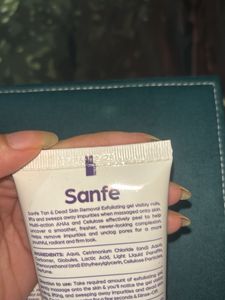 Combo of Sanfe mask and exfoliator