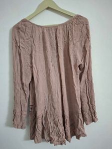 Boho Embroidered Peasant Top