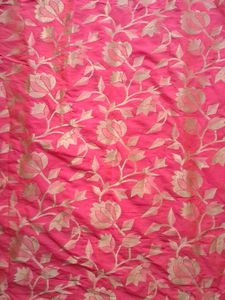 Beautiful Pink Brocade Kurta