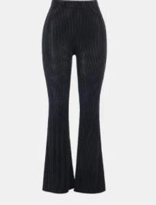 Flared Velvet Pants