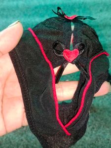 unisex thong hole in the front