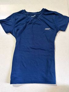 blue active wear tshirt
