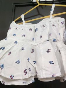 Cotton Top With inbuilt pads &amp; zip