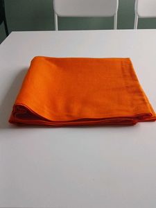 Vibrant Orange Unstitched Fabric