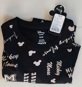 Women's Disney Print crop Sweatshirt