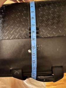 Montblanc Black Leather laptop bag