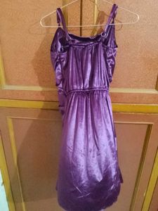 velvet Mini Dress