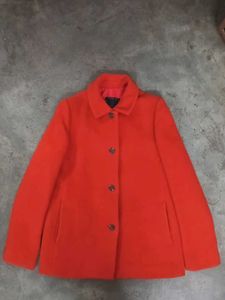 Vibrant rusted red Women's Casual Jacket