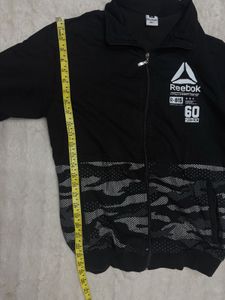 Reebok Black Zip-Up Jacket