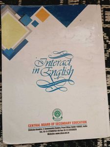 Main Course Book for Class 10 English