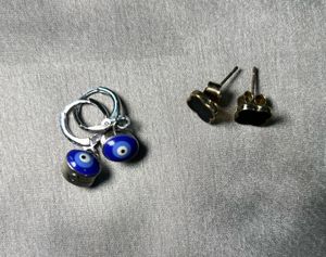 Evil Eye Earrings Set