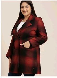 Chic Plaid Coat for Women