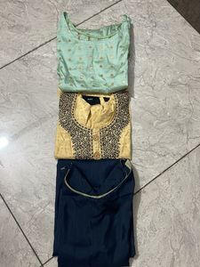 3 Kurtas Full Length