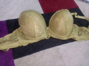 New Olive Colour Net Bra..