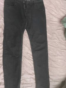 Men's Dark Grey Jeans