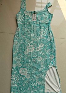 Floral Print Tank Dress